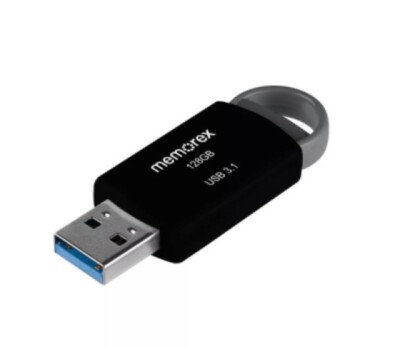 128GB USB Flash Drive 4K Ultra HD By Memorex