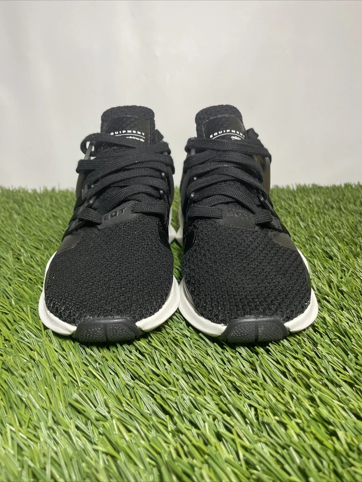 Adidas Mens Equipment Support ADV BA8323 Black Running Shoes Sneakers Size 4.5 - Image 2 of 4