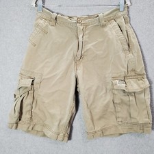 VINTAGE Levi's Men Shorts 30 Brown Cargo Utility Workwear Outdoor Y2K READ