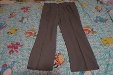 VTG 70s Sears Sportswear Perma-Prest Flexslax Slacks Full Fit Men's 40x29 Gray