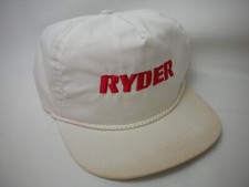 Vintage Ryder Snapback Hat Cap POOR CONDITION FREE SHIPPING