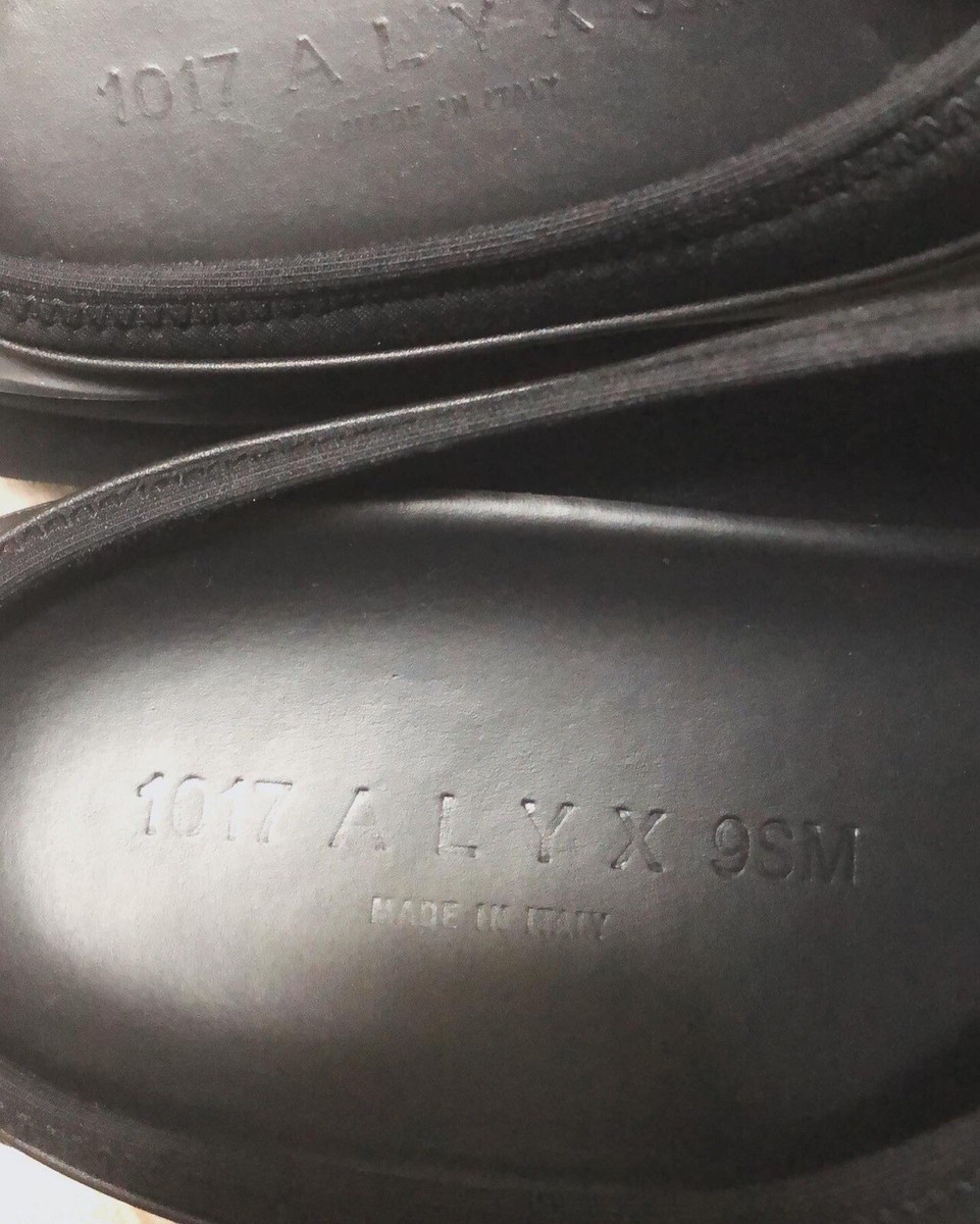 美品　1017 ALYX 9SM MONO MULE 1017 ALYX 9SM Presents Its All-New Mono Boot | Hypebeast