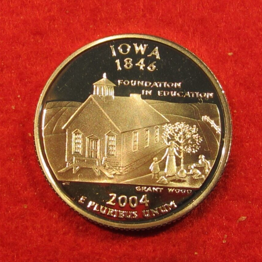2004 S Silver Proof Iowa State Quarter - Uncirculated | eBay