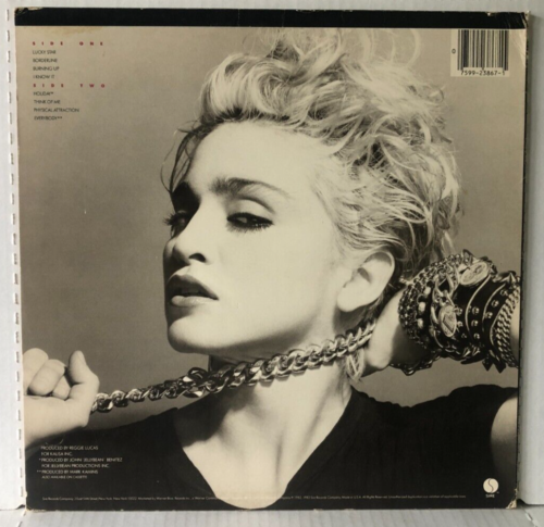 MADONNA Self-Titled debut 1984 Sire VG+/VG+ Burnin' Up=3:41 - Picture 5 of 5