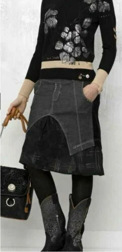 Jupes noirs pour femme, taille XL