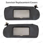 Sun Visor Vinyl Cover Protector Black for 1993-2002 Camaro Firebird Black Stitch