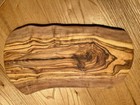Olivenholz Schneidebrett rustikal ca 35cm -  39 cm Beispielfoto (Unikate) Natur,