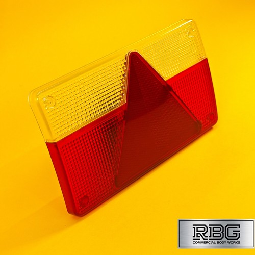 Replacement Lens Rear Light RIGHT for AJBA FP80 To Fit Erde Daxara Trailer Italy - Picture 10 of 10