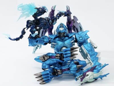 Transformabl Decepticons Jiangxing JX-MB-01 BLUE Cold Dragon