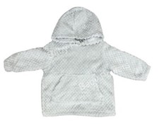 Baby Soft Fleece Waffle Hoodie for Boys & Girls - Oversized Snuggle Top 6M-3Y