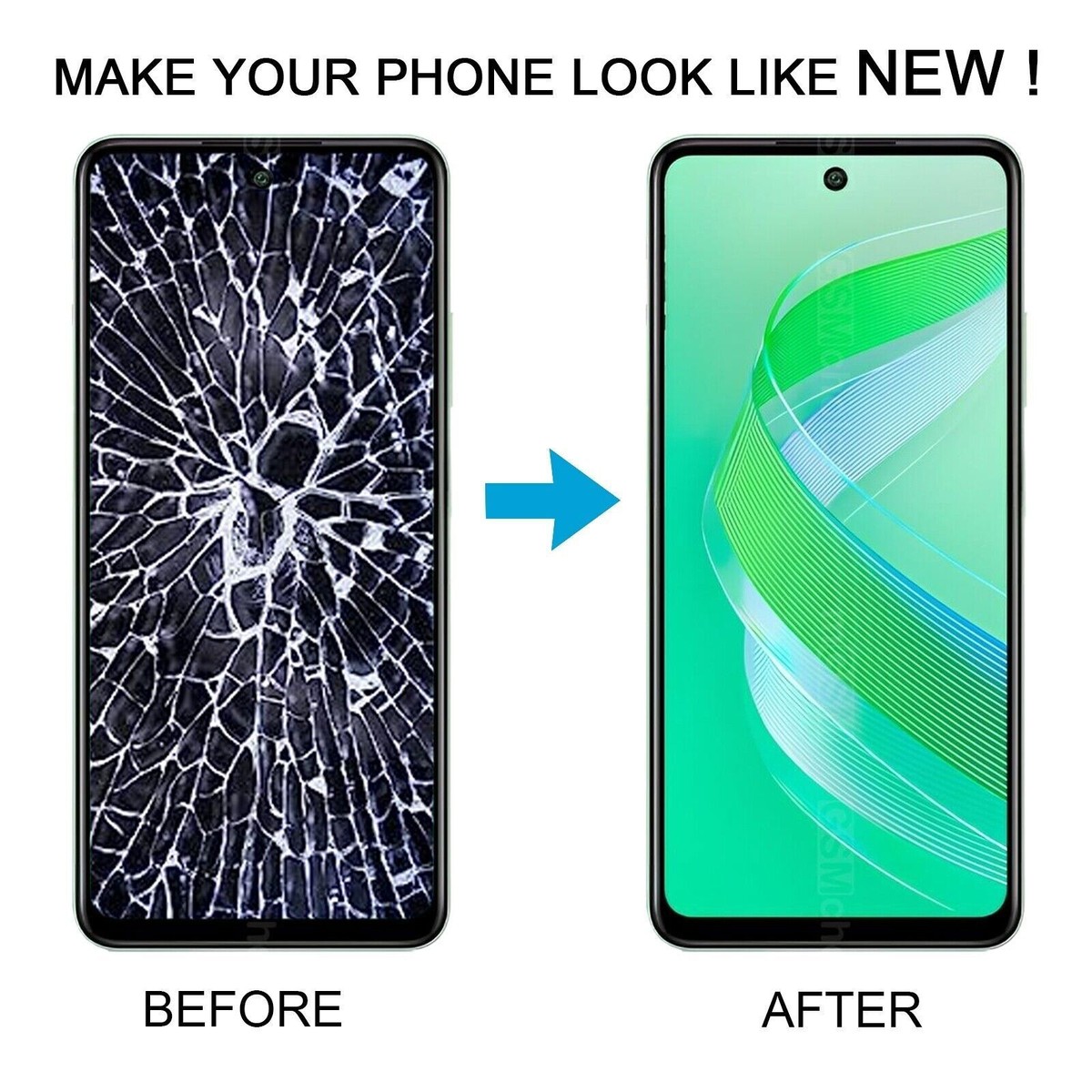 For Infinix Hot 40i X6528B LCD Display Touch Screen with Digitizer