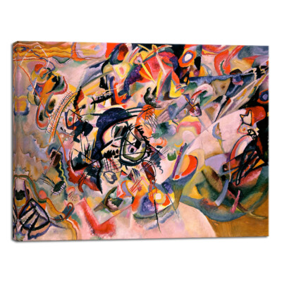 Composition VII, 1913 by Wassily Kandinsky Classic Art Reproductions Canvas