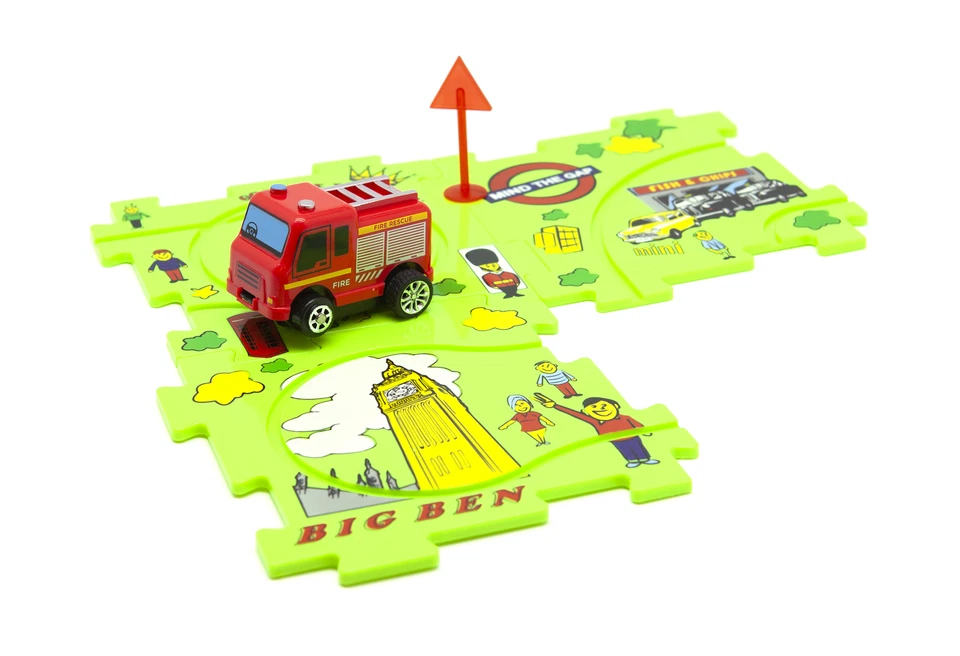 Puzzle Cars Fire Engine - Image 3 of 4