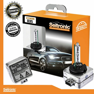 2er-SET Seitronic D3S 6000K  Xenon Brenner Scheinwerfer Lampe PLATIN EDITION 1
