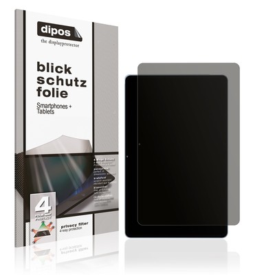Blickschutzfolie für Headwolf HPad 1 matt Schutzfolie Folie Display Schutz dipos