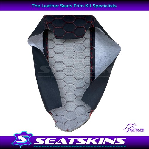 CONSOLE COVER ARM REST CUSTOM TO FIT HOLDEN VY VZ HEXAGON STITCH CHOOSE COLOUR - Picture 4 of 18
