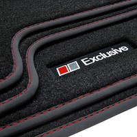 Tappetini Exclusive Line Adatti Per Audi Q3 8U Quattro S-Line Dall'anno 2011-2018