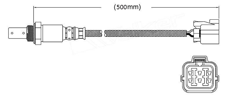 O2 OXYGEN SENSOR AIR FUEL RATIO 22641-AA480 AA381 for IMPREZA LIBERTY OUTBACK B1 O2 OXYGEN SENSOR AIR FUEL RATIO 22641-AA480 AA381 for IMPREZA LIBERTY OUTBACK B1