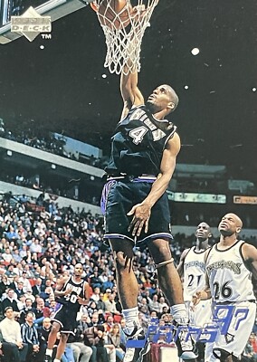 1997-98 Upper Deck Jams 97 CHRIS WEBBER Sacramento Kings