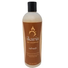 Ikaria Pet Dog Cat Shampoo 16oz Refresh Grapefruit Thyme Human Salon Grade