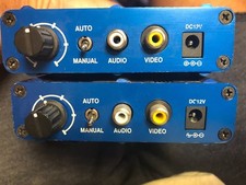 1 pc st- rx2400 rx-2400 wireless camera receiver transmission switcher 4ch