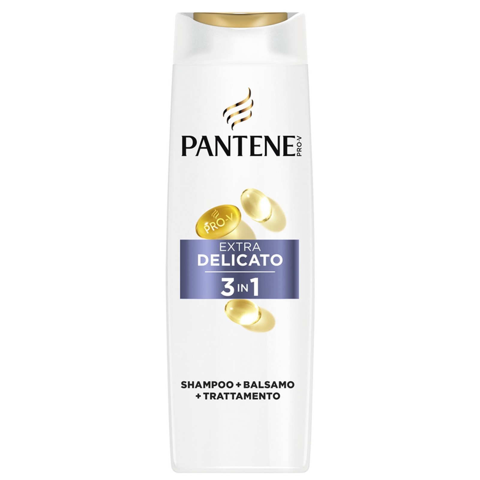 PANTENE EXTRA DELICATO 3IN1 250ML SHAMPOO PER CAPELLI FRAGILI TRATTAMENTO
