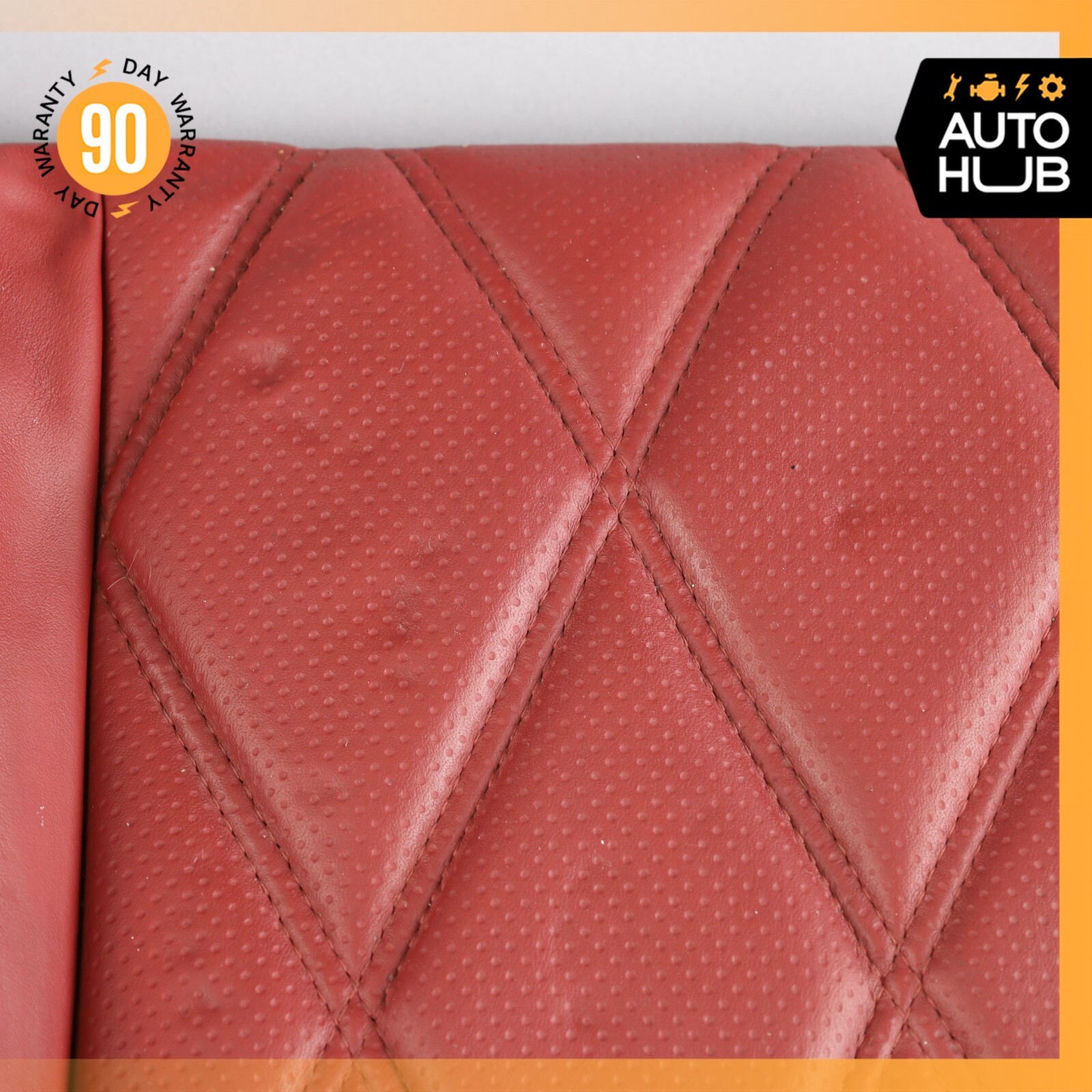 03-10 Bentley Continental GT Rear Left or Right Bottom Seat Cushion Red OEM 73k