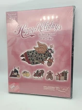OESD Oklahoma HAPPY HOLIDAYS 782, by Nancy Halvorsen, Embroidery Card, NEW 