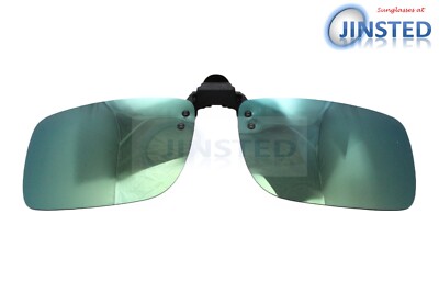 Verspiegelte polarisierte polarisierte Flip Flip-Up Clip On Clip-On Sonnenbrille ACP005