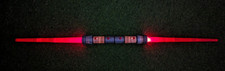 Star Wars Lucasfilm Disney DARTH MAUL Light Up Double Bladed Lightsaber