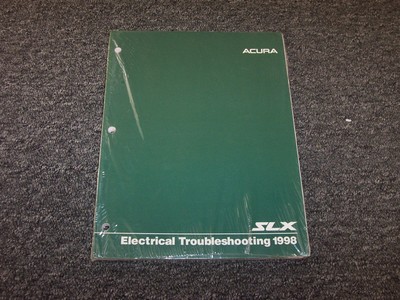 1998 Acura SLX SUV Factory Original Electrical Wiring Diagram Manual 3 ...