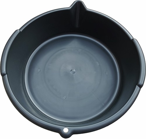 OUKENS Ölwechselwanne 10L - Auslaufsichere Metall Ablasswanne Für Auto & Motorrad