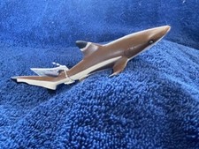Blacktip Reef Shark by Safari Ltd; toy/replica/brown/NEW with tags