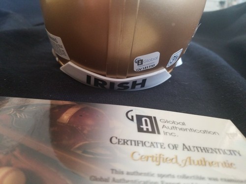 MINI CASCO BOB GOLIC LEGEND AUTÉNTICO AUTÓGRAFO FIRMADO A MANO AUTÉNTICO CERTIFICADO DE AUTENTICIDAD - Imagen 4 de 6