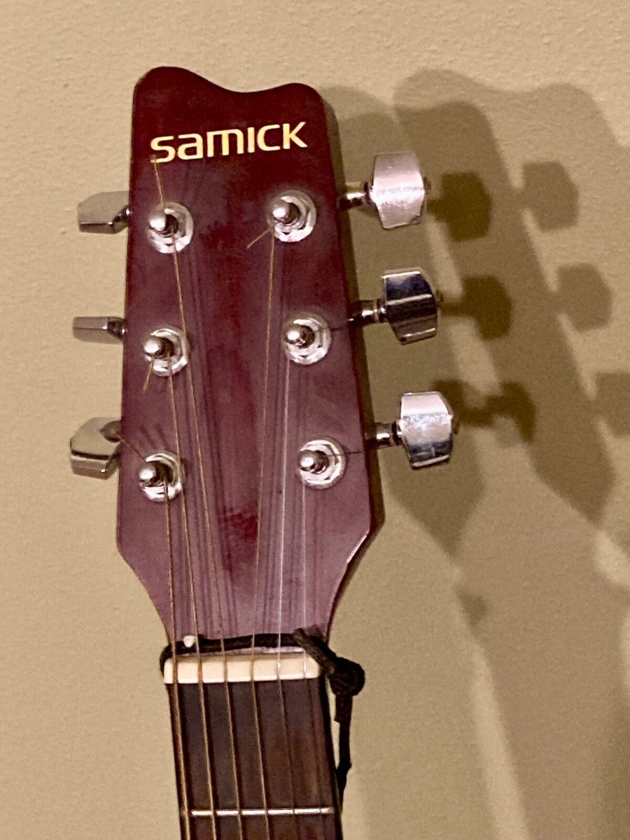 Samick Acoustic/Electric SW 210CE; Looks & Sounds Great; Made in