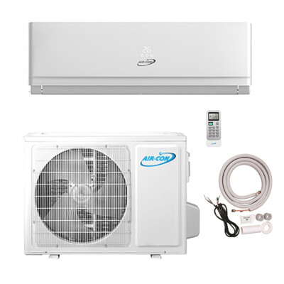 24,000 BTU 21 SEER Ductless Mini Split AC Heat Pump 2 Ton AirCon Air Conditioner