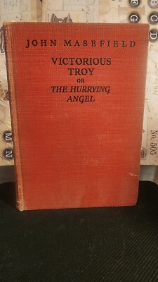 #ad #ad Old Book VICTORIOUS TROY or THE HURRYING ANGEL John Masefield 1935 1st $7.99