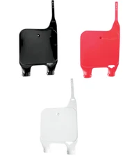 Ufo Front Number Plate / Upside Down Forks Honda CR125/250/500 90-94