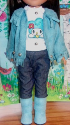 READ:  5 pc. Teal Fringe Western Hello Kitty Style Outfit fits 14.5''  Dolls