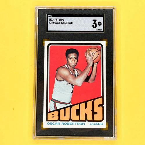 1972-73 Topps - Oscar Robertson #25 SGC 3