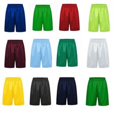 Kinder Schule PE Shorts - Jungen M&auml;dchen Fu&szlig;ball Gym Sport Aktiv Shorts