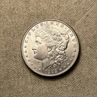 1898-S Morgan Silver Dollar $1 Uncirculated with AU+ San Francisco Mint 71-37