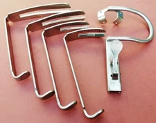 Davis Boyle Mouth Gag Set Asserted Blades Size 2.5-4.5" ENT Oral Plastic Surgery