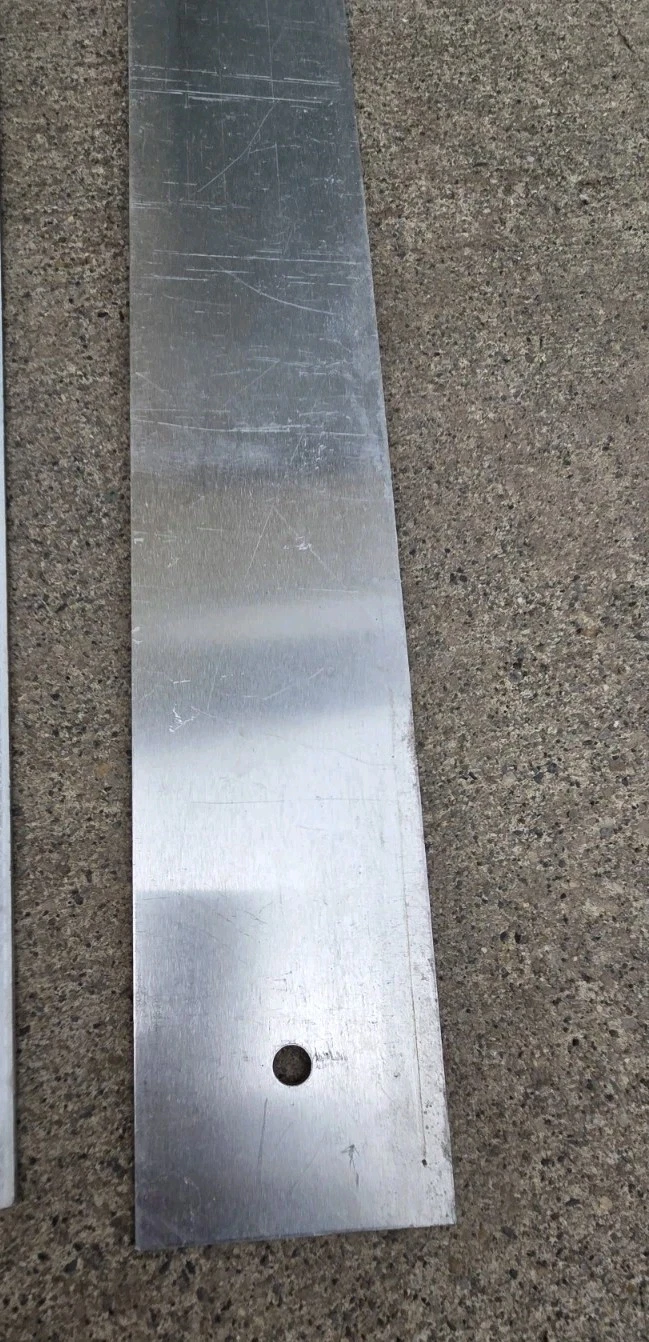 High Intensity Reflective Delineator White/Silver 3"x24" .08"Thick Used (Qty-5) - product detail image 2