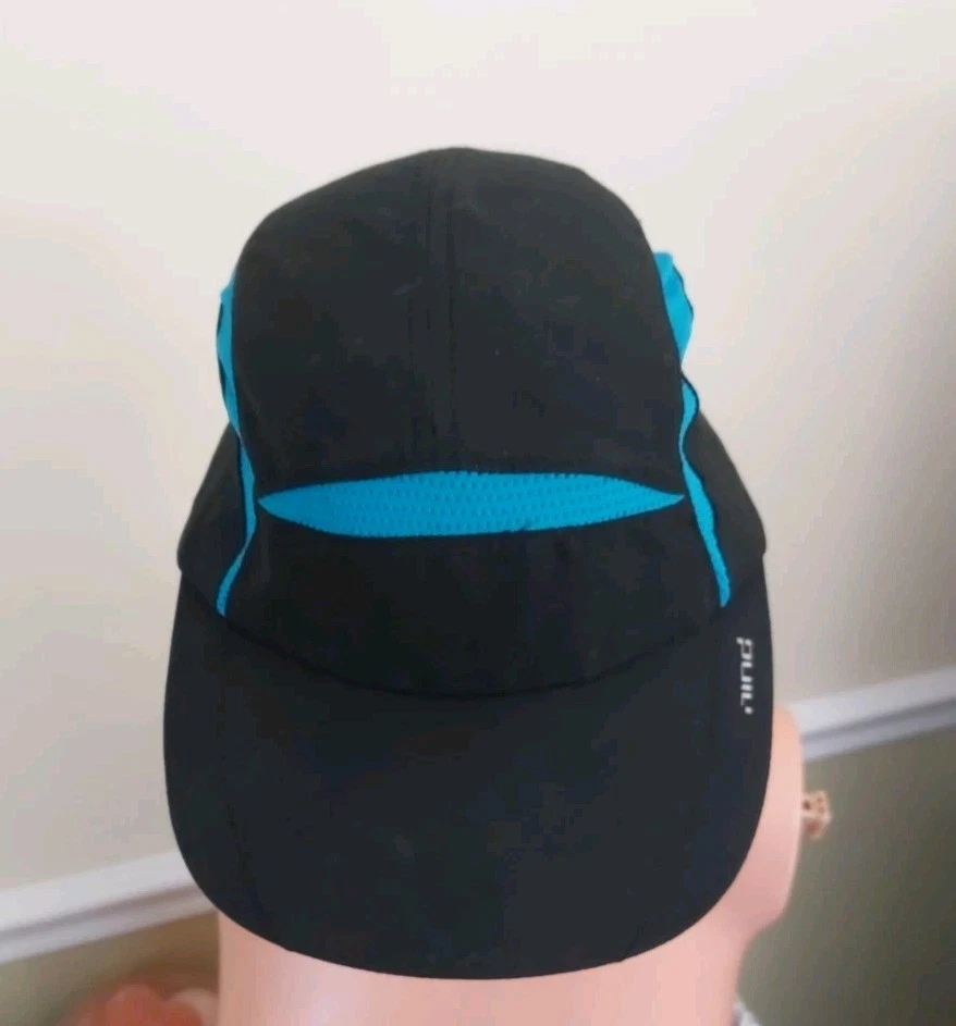 Gorra de correr ligera Hind Performance talla única ajustable gris correa reflectante Foto 2 de 4