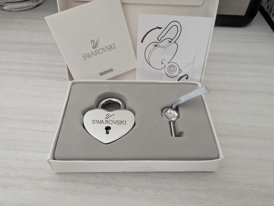 Swarovski originale lucchetto cuore - Immagine 2 di 4