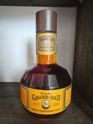 Old Grand Dad Kentucky Straight Bourbon Whiskey 1,89L 86 Proof Sammlerstück 70er