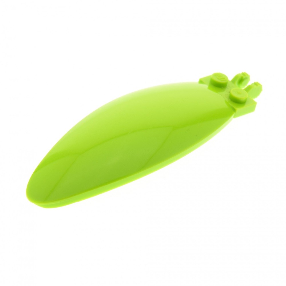 1X Lego Cockpit Flap 9X3X1 Light Green Canopy Dome Window 4519770 47844