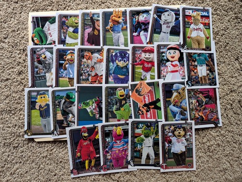 2025 Topps Mascot - 25 Card Lot