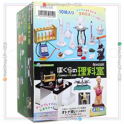 Re Ment Petit Sample Series Our Science Room 10 Pieces BOX Sa